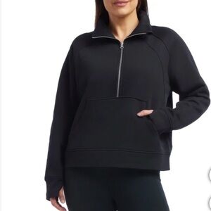 Danskin Women's Black Quarter-Zip Sweatshirt